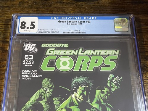Green Lantern Corps #63 CGC 8.5 - Picture 2 of 3