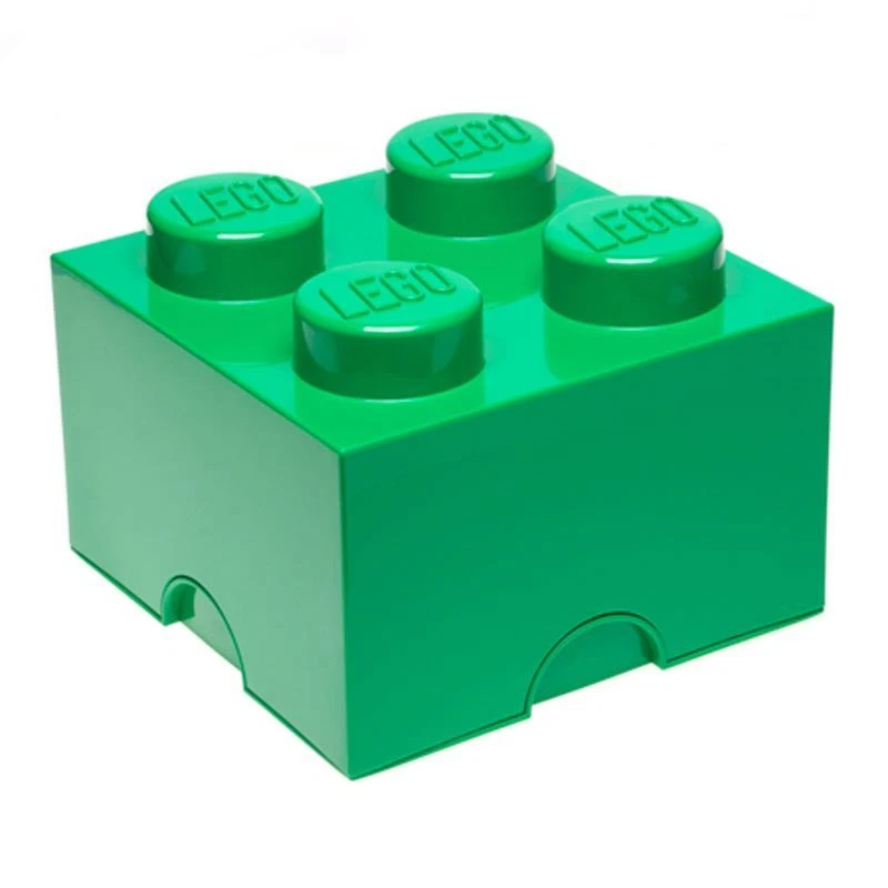 Lego® Storage Box 4 Sand Green