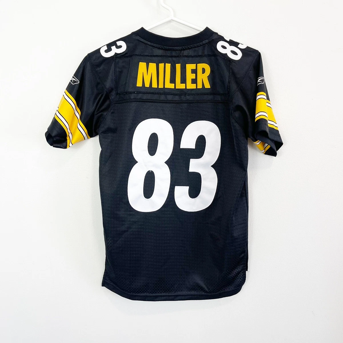 Nike Pittsburgh Steelers No83 Heath Miller Gold Men's Stitched NFL Elite Drift Fashion Jersey