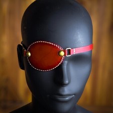 Occluder leather eye patch, pirate eye patch, cosplay