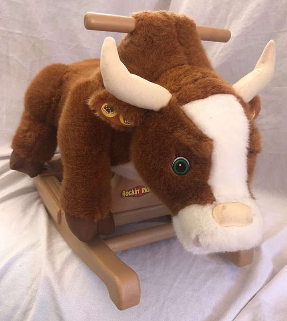 bull rocking horse