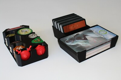 Organizer für 7 Wonders Duel + Erweiterung Pantheon Inlay Zubehör 3D Einsatz