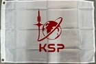 Kerbal Space Program Flag Banner (New Sealed in Bag) Rare Game Merchandise