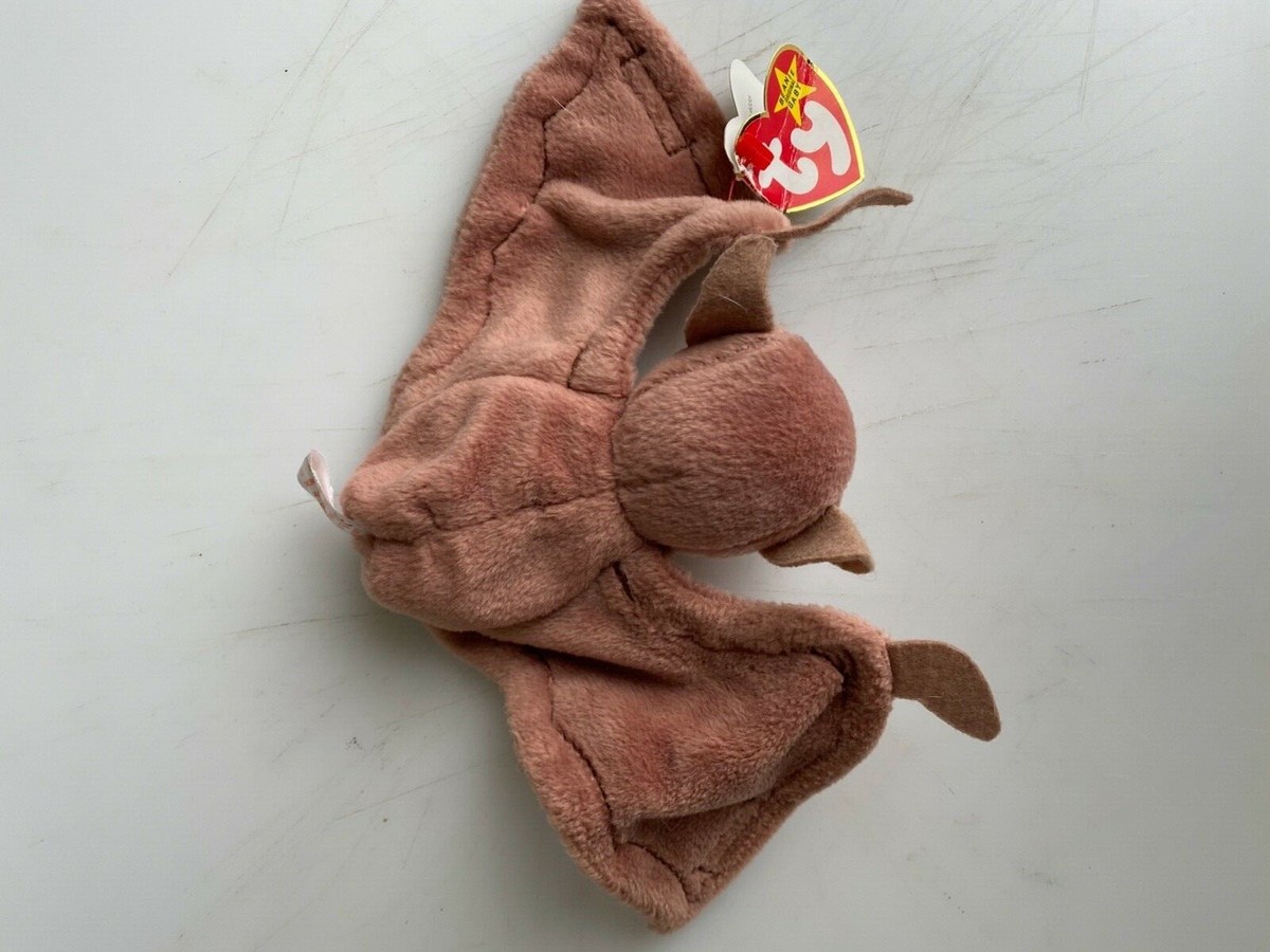 Rare 1996 Ty Batty beanie baby style #4035 with Errors | eBay