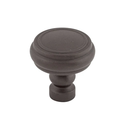 Top Knobs Brixton Rimmed 1-1/4" Diameter Mushroom Knob in Sable - TK880SAB - Picture 1 of 3
