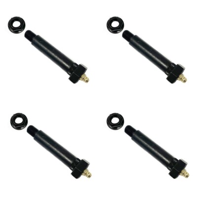 Southwest Wheel 4-Pack 9/16" X 3" Trailer Leaf Spring Shackle Bolts w
