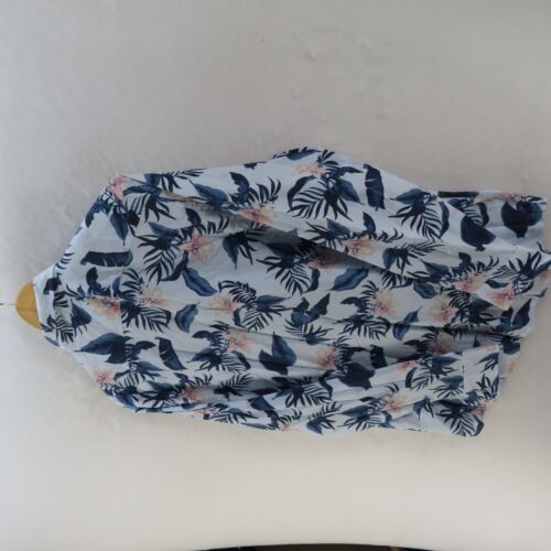 GAZMAN Shirt Mens Adult Size Large Blue Long Sleeve Button Up Casual RRP9.95 - Picture 10 of 10