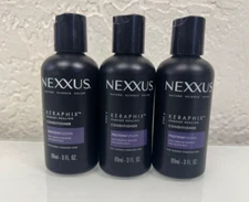3x Nexxus Keraphix Damage Healing Conditioner Proteinfusion 3oz Each