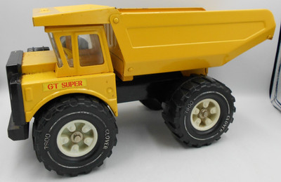 VINTAGE CLOVER 7900 GT SUPER GELB KIPPER MULDENKIPPER PRESSSTAHL (WIE TONKA)