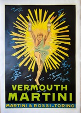 CAPPIELLO LEONETTO VERMOUTH MARTINI (BAMBINO) POSTER VINTAGE 70x100 OFFER