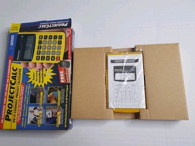 Calculated Industries ProjectCalc Do-It-Yourself Calculator 85158 New