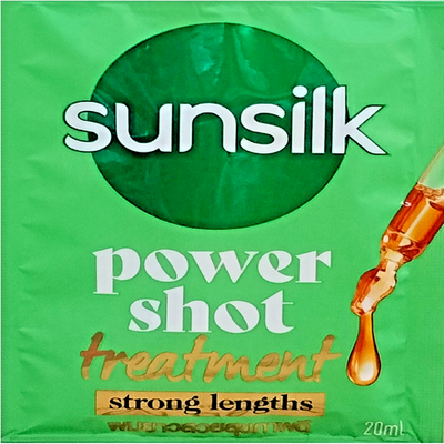 Sunsilk Power Shot Treatment Strong Lengths 20ml x 10 Sachets for