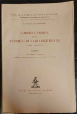 Moderna teoria delle funzioni di variabile reale – G. Vitali e G. Sansone – Zani