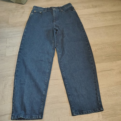 #ad Banana Republic Barrel High Rise Ankle Jeans Dark Wash Blue 28 6 NEW $50.00
