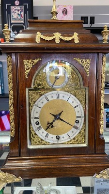 Antique Clock W&H Winterhalder & Hofmeier Germany Single Fuse