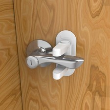 Door Handle Locks | Child-Proof & Pet-Proof | Pack of 2 | Heavy-Duty 3M Adhesive