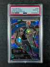 2023-24 Panini Select LEBRON JAMES Cracked Ice Blue Prizm SP Courtside PSA 10