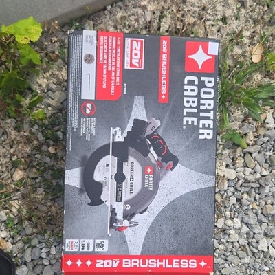 PORTER-CABLE 20V Max Brushless 7-1/4 in Circular Saw Li-Ion PCCS500B