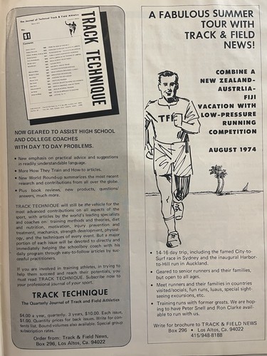 1974 Track and Field News May I Roger Bannister 20 years, Paul Geis - Picture 19 of 24