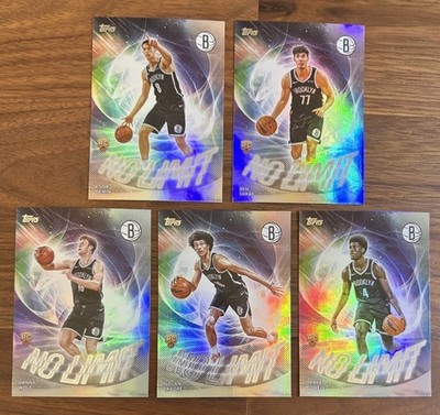 2025-26 Topps Flagship No Limit Holo Rookie Egor Demin Wolf Saraf Powell Traore