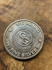Vintage GG Mining "Silver Eagle" 1/2 Oz .999+ Fine Silver Round