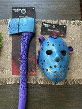Rare Spirit Halloween Friday The 13th The Game Retro Jason Mask  Ax NES  