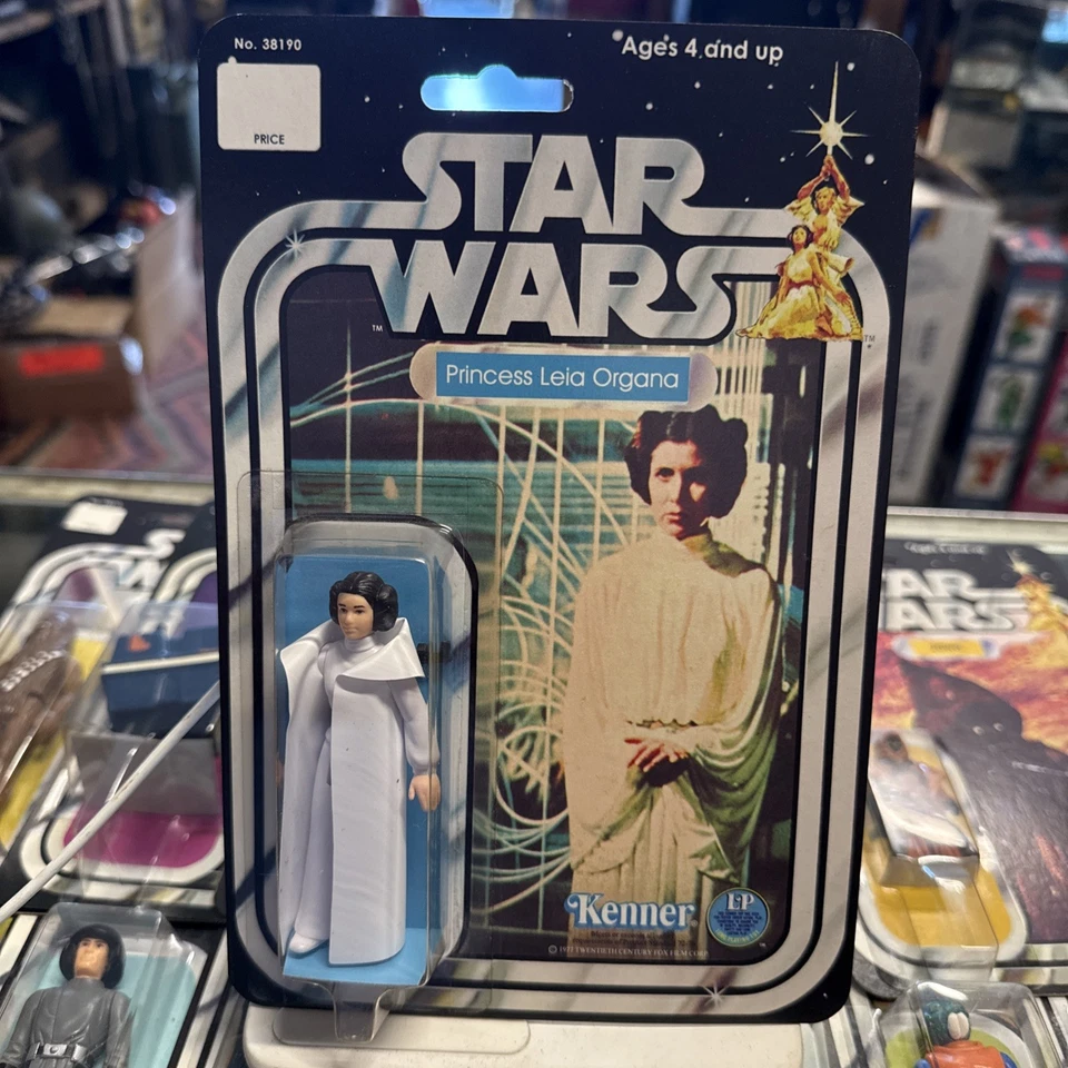 Полный первый 21 Star Wars фигурки 1977-1978 Recarded Боба Фетт Люк - Изображение 2 из 4