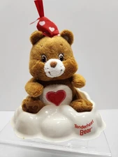 Vintage Carebear Tender Heart bear cake topper Decor DecoPac Care Bear 