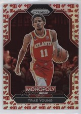 2022-23 Panini Prizm Monopoly Prizm Skills Red Dice Prizm Trae Young #PS4 19kz
