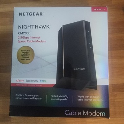 NETGEAR CM2000 Nighthawk DOCSIS 3.1 Cable Modem