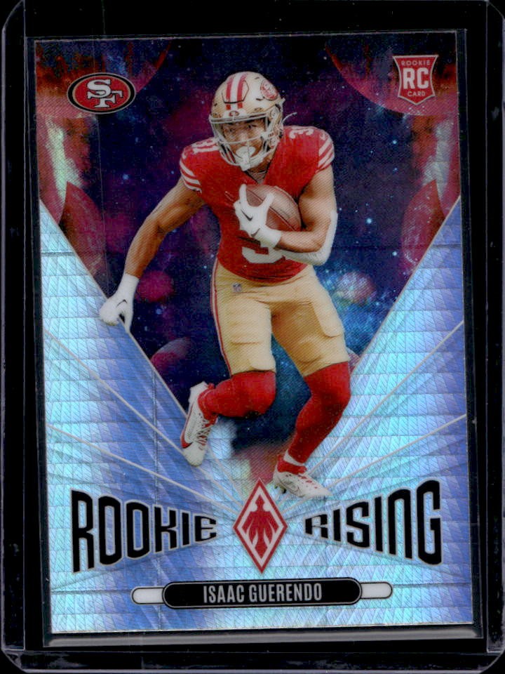 2024 Panini Phoenix Isaac Guerendo Rookie Rising RC Hyper Rookie #RR-IGO