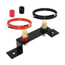 Battery Relocation Kit, Battery Jump Post Kit Heavy Duty Remote Battery Termi...