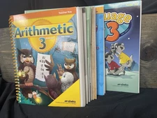 Abeka 3 key set all subjects, *see pictures for details