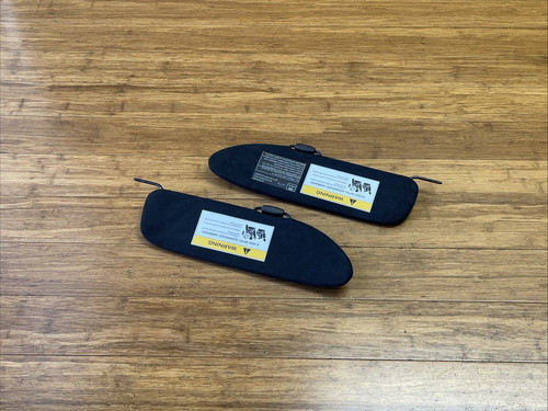 McLaren 570S Spider 2015-2021 Front Sun visors Pair Black Photo - $100