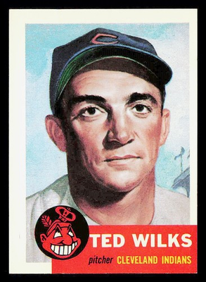 #ad 1991 Topps Archives 1953 #101 Ted Wilks Cleveland Indians $2.75