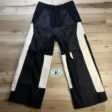 Rick Owens Straytukay Pants DSM Exclusive Black White 44 IT