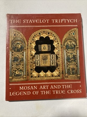 Stavelot Triptych Mosan Art Legend of the True Cross Hardcover w Dust Jacket NEW