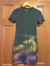 Nike AIRXOTIC ESSENTIAL DRESS Size small Rainbow Snake Print Pickleball Tennis