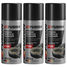 3x 450ML PROFUSION MOTORREINIGER ENTFETTER F128 ENGINESPRAY AUTO MOTO BOOT