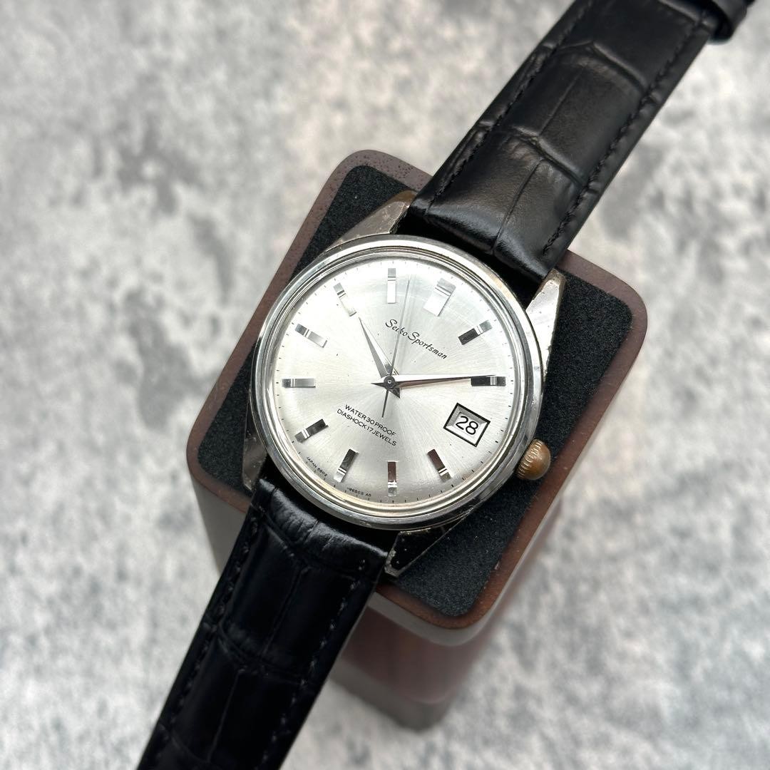 Seiko Sportsman Seahorse 1960s 17J Manual Wind Vintage Watch SV411