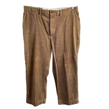 Polo by Ralph Lauren Men's Brown Corduroy Straight Leg Pants Size 38/32 Preppy