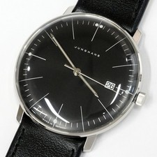 Montre-bracelet analogique pour homme JUNGHANS 041/4465.04 Max Bill Quart cad...