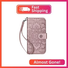 Ateeky Wallet Case for Galaxy S23 Plus, RFID Blocking 3 Card Holder Stand wit