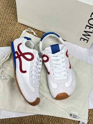 Men's Loewe Ballet Runner 2.0 White Blue running shoes