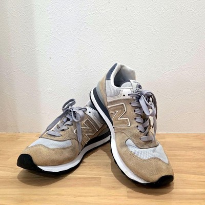 Men 8.5US Newbalance U574Gs2 D Beige