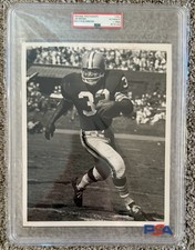 Jim Brown Cleveland Browns PSA Type 1 Photo By Malcom Emmons