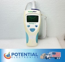 FOR PARTS Welch Allyn SureTemp Plus Electronic Thermometer - White/Blue