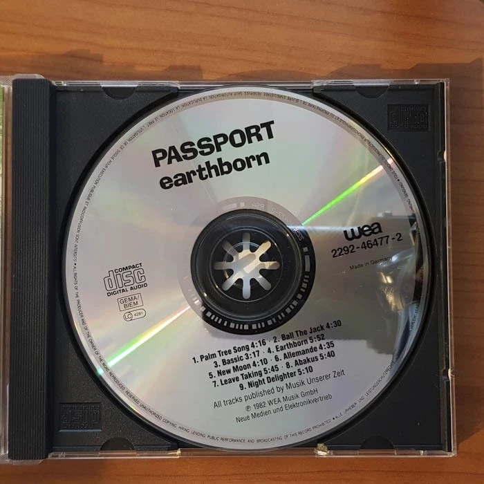 PASSPORT Earthborn RSA GER NM/EX(CD) - Bild 3 von 4