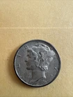1935 P  U.S. 90% Silver Mercury Dime with FREE shipping