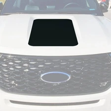 BocaDecals Hood Blackout Graphic Decal For 2020-2025 Ford Explorer